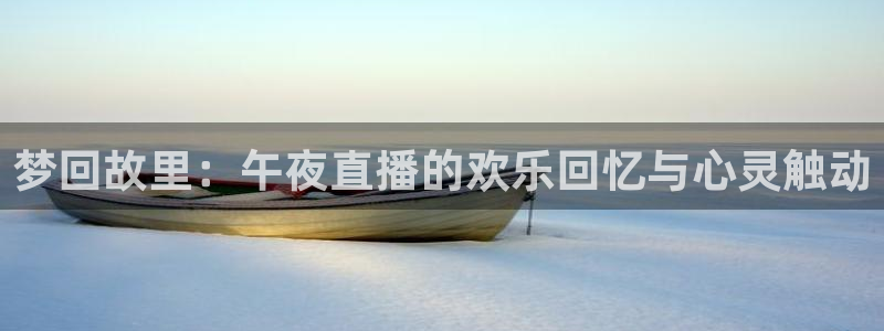nba免费直播在线直播蜘蛛直播：梦回故里：午夜直播的欢乐回忆与心灵触动